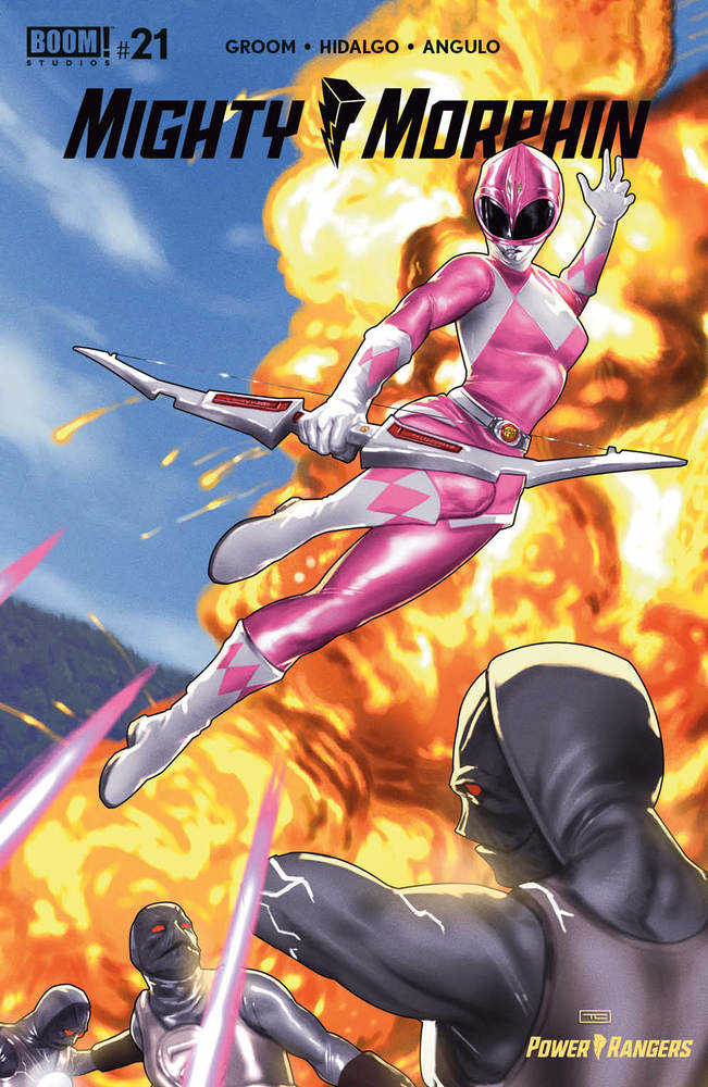 Mighty Morphin #21 Cover F Foc Reveal Variant Clarke | Dragon's Lair Comics and Fantasy Houston TX