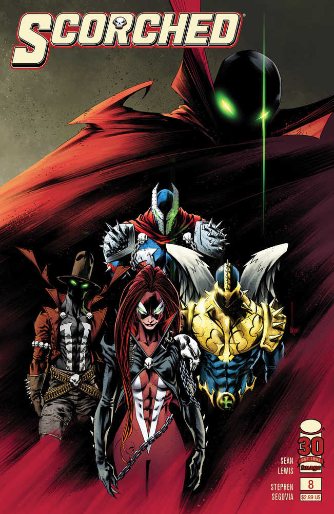 Spawn Scorched #8 Cover B Keane | Dragon's Lair Comics and Fantasy Houston TX