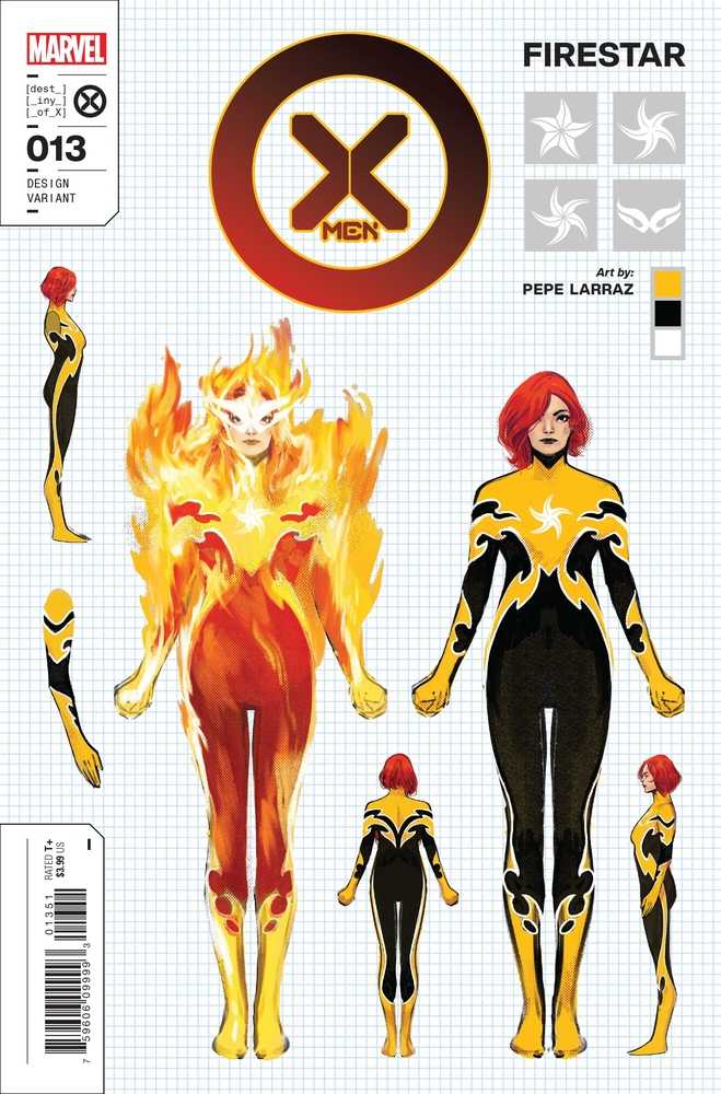 X-Men #13 10 Copy Variant Edition Larraz Design Variant | Dragon's Lair Comics and Fantasy Houston TX