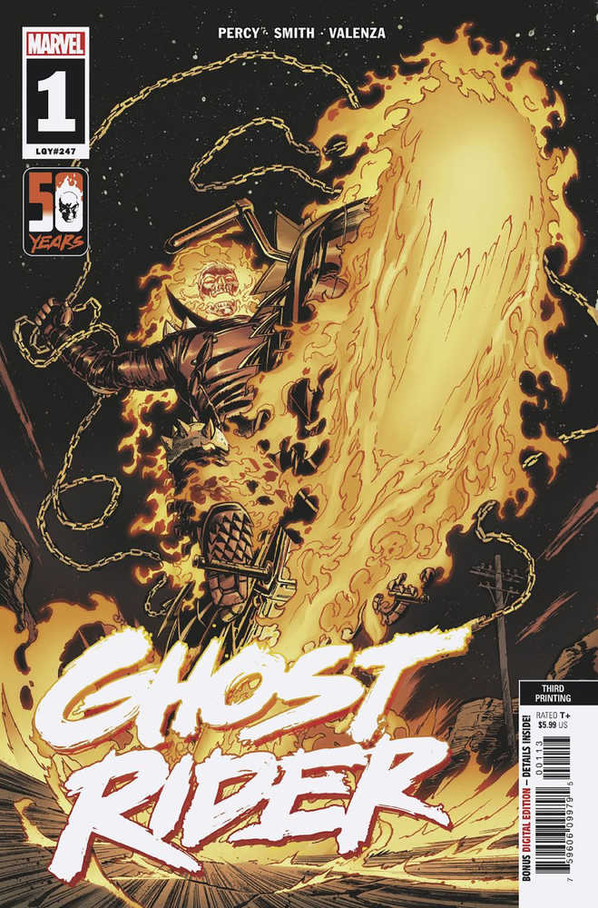 Ghost Rider #1 3RD Printing Cory Smith Variant | Dragon's Lair Comics and Fantasy Houston TX