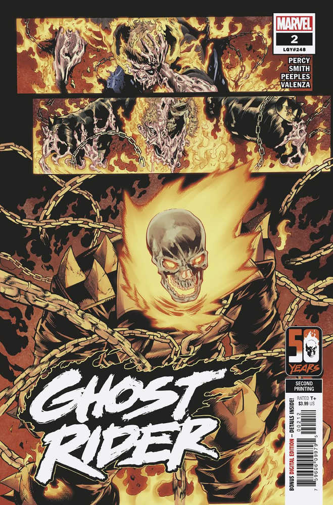 Ghost Rider #2 2ND Printing Cory Smith Variant | Dragon's Lair Comics and Fantasy Houston TX