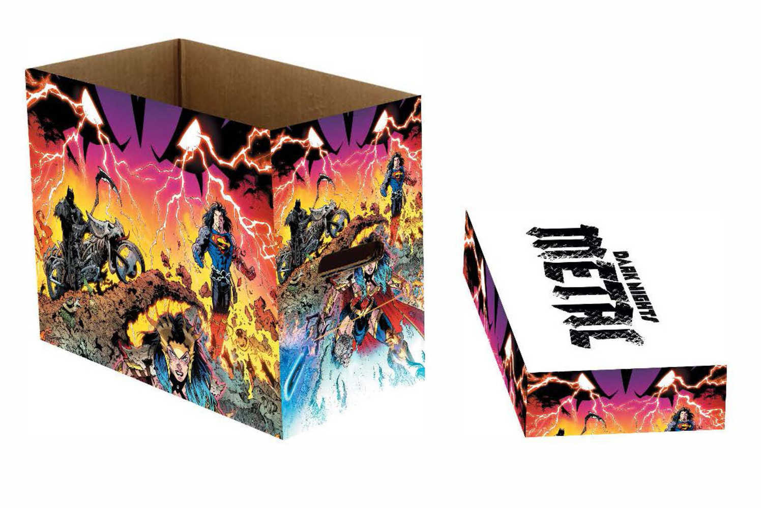 DNU DC Comics Dark Knights Metal 5pk Short Comic Storage Box (Ne | Dragon's Lair Comics and Fantasy Houston TX