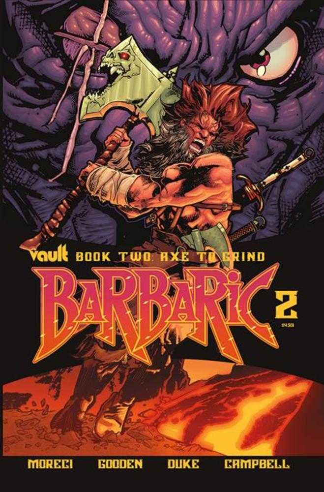 Barbaric Axe To Grind #2 Cover A Nathan Gooden | Dragon's Lair Comics and Fantasy Houston TX