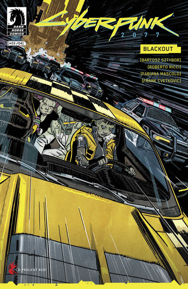 Cyberpunk 2077 Blackout #3 (Of 4) Cover A Ricci (Mature) | Dragon's Lair Comics and Fantasy Houston TX