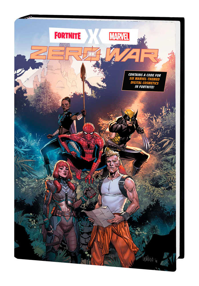 Fortnite X Marvel Hardcover Zero War Premiere | Dragon's Lair Comics and Fantasy Houston TX