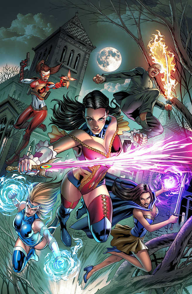 Grimm Fairy Tales 2022 Annual #1 Cover A Vitorino | Dragon's Lair Comics and Fantasy Houston TX