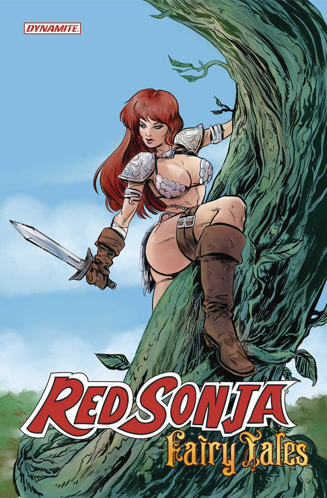 Red Sonja Fairy Tales One Shot Cover A Lee | Dragon's Lair Comics and Fantasy Houston TX