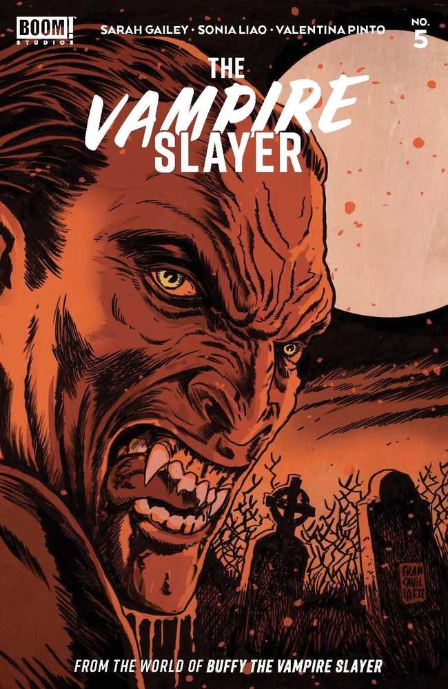 Vampire Slayer (Buffy) #5 Cover B Blood Red Variant Francavilla | Dragon's Lair Comics and Fantasy Houston TX