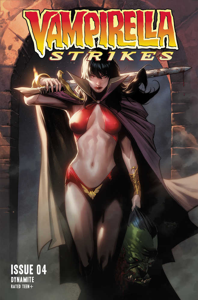 Vampirella Strikes #4 Cover B Segovia | Dragon's Lair Comics and Fantasy Houston TX