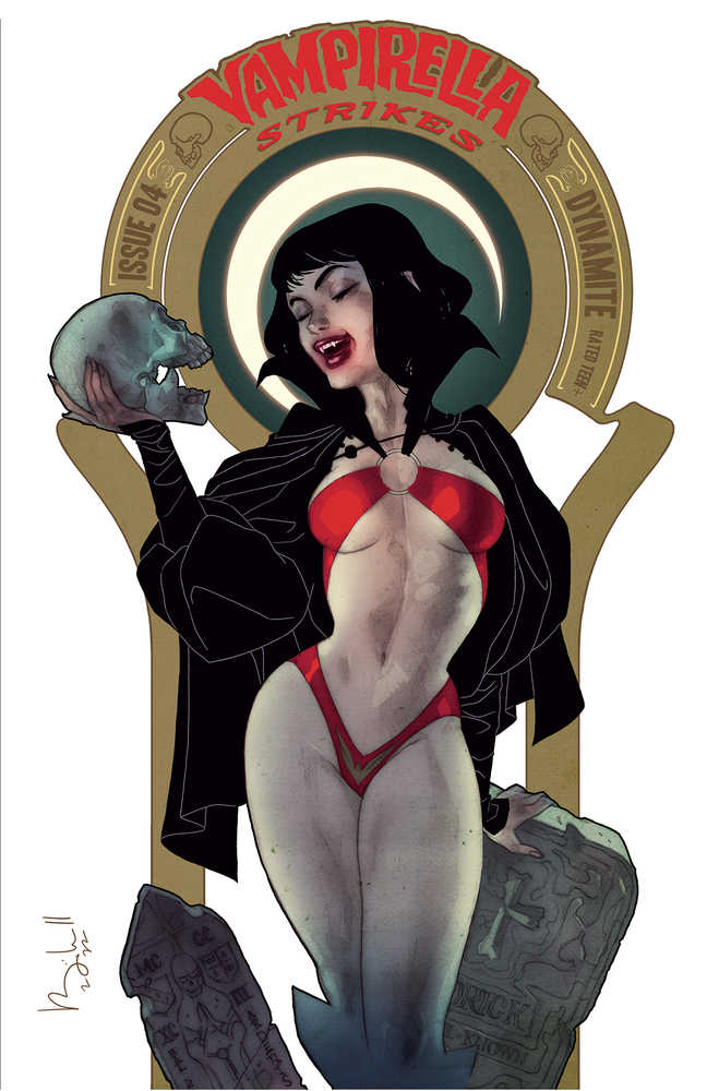 Vampirella Strikes #4 Cover D Caldwell | Dragon's Lair Comics and Fantasy Houston TX