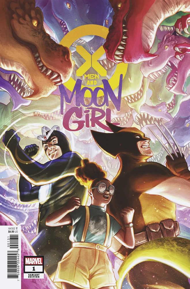 X-Men And Moon Girl #1 Edge Variant | Dragon's Lair Comics and Fantasy Houston TX