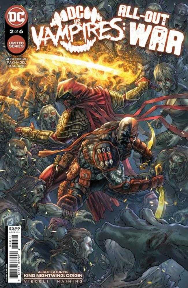 DC vs Vampires All-Out War #2 (Of 6) Cover A Alan Quah | Dragon's Lair Comics and Fantasy Houston TX