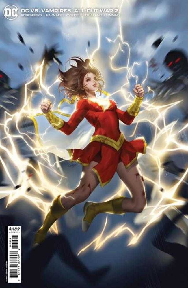 DC vs Vampires All-Out War #2 (Of 6) Cover B Lesley Leirix Li Card Stock Variant | Dragon's Lair Comics and Fantasy Houston TX