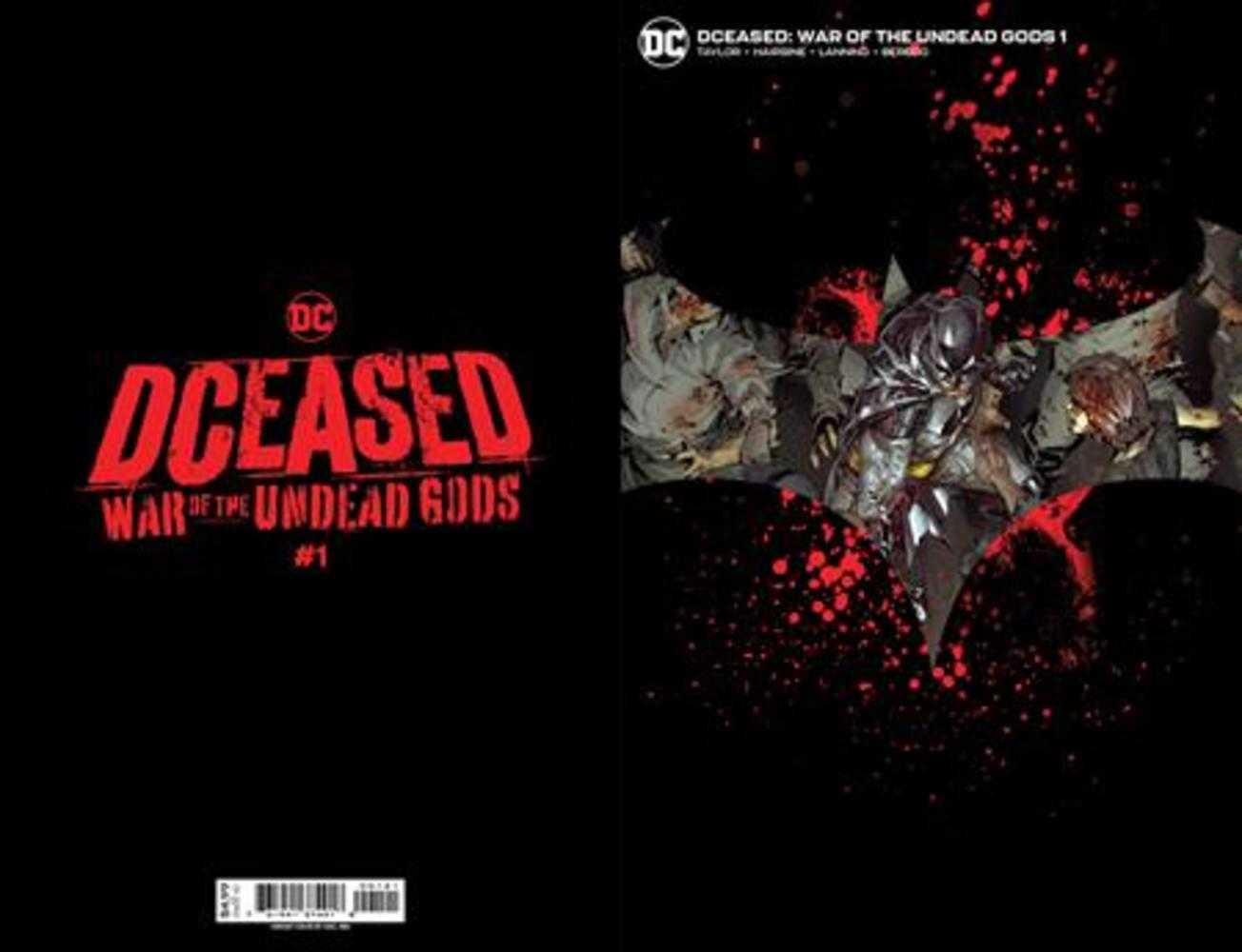 Dceased War Of The Undead Gods #1 (Of 8) Cover B Kael Ngu Acetate Card Stock Variant | Dragon's Lair Comics and Fantasy Houston TX