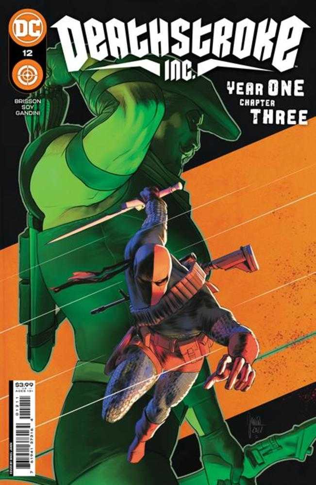 Deathstroke Inc #12 Cover A Mikel Janin | Dragon's Lair Comics and Fantasy Houston TX