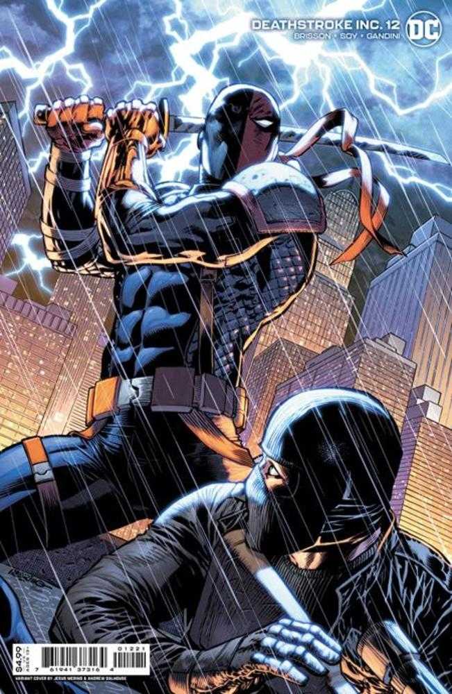 Deathstroke Inc #12 Cover B Jesus Merino Card Stock Variant | Dragon's Lair Comics and Fantasy Houston TX