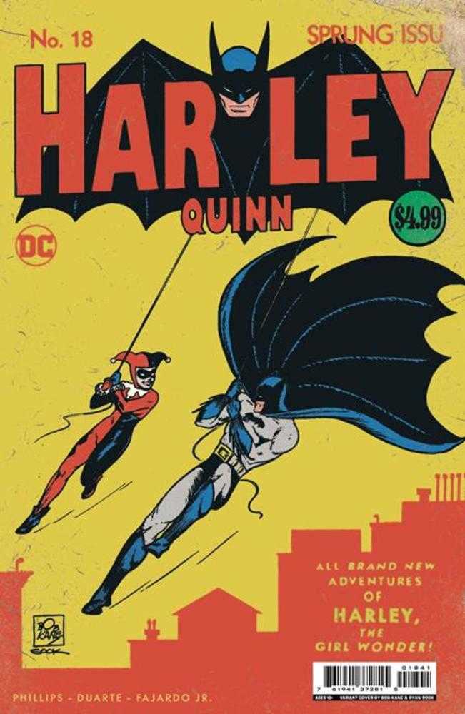 Harley Quinn #18 Cover C Ryan Sook Homage Card Stock Variant | Dragon's Lair Comics and Fantasy Houston TX