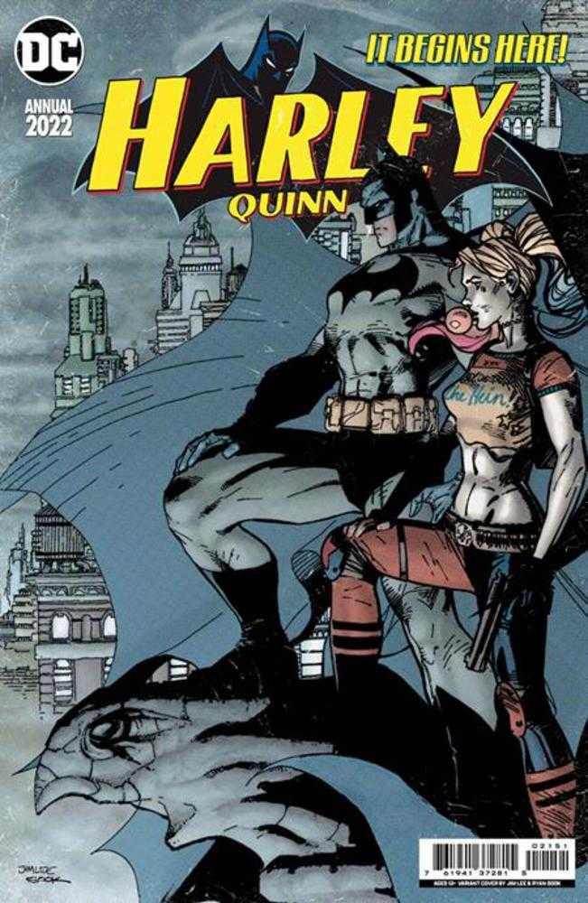 Harley Quinn 2022 Annual #1 (One Shot) Cover C Jim Lee & Ryan Sook Homage Card Stock Variant | Dragon's Lair Comics and Fantasy Houston TX