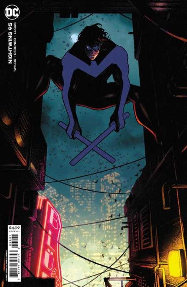 Nightwing #95 Cover B Jamal Campbell Card Stock Variant | Dragon's Lair Comics and Fantasy Houston TX