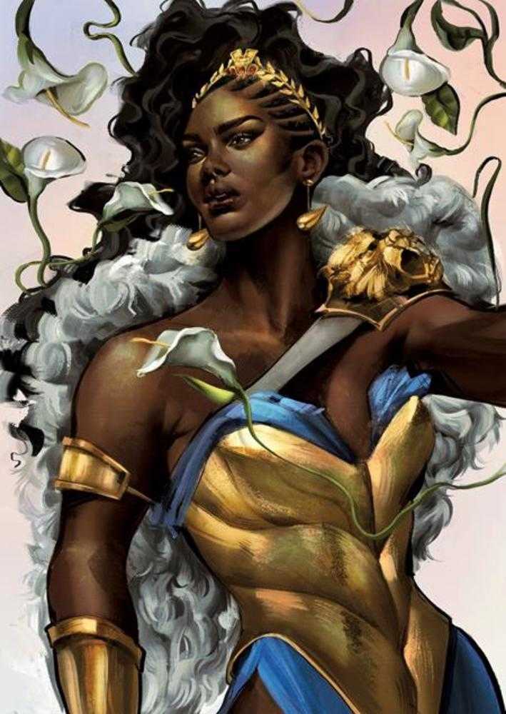 Nubia Queen Of The Amazons #3 (Of 4) Cover B Juliet Nneka Card Stock Variant | Dragon's Lair Comics and Fantasy Houston TX