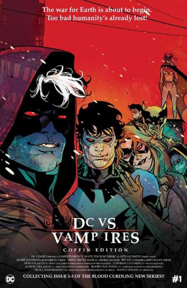 DC vs Vampires Coffin Edition #1 Cover A Carmine Di Giandomenico | Dragon's Lair Comics and Fantasy Houston TX