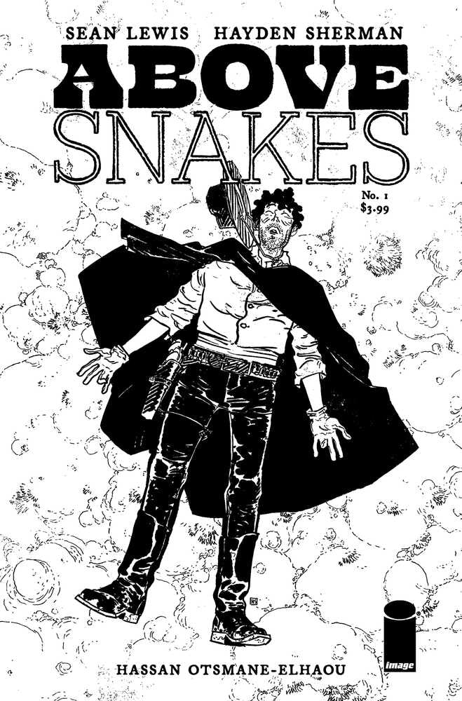 Above Snakes #1 (Of 5) Cover C 10 Copy Foc Variant Edition Sherman Black & White (M | Dragon's Lair Comics and Fantasy Houston TX