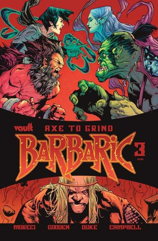 Barbaric Axe To Grind #3 Cover A Nathan Gooden | Dragon's Lair Comics and Fantasy Houston TX