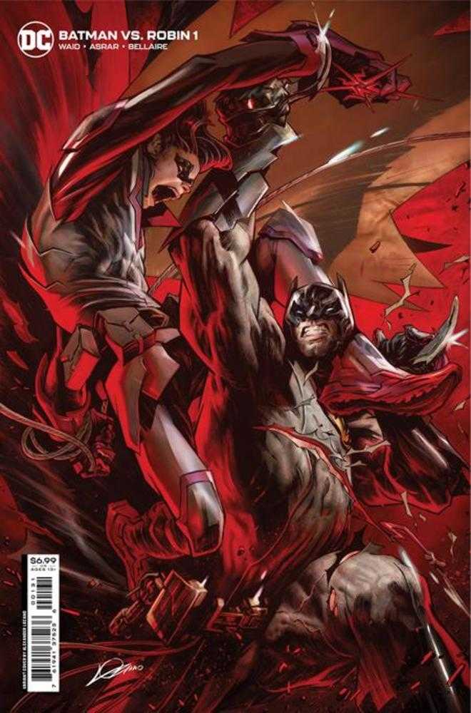 Batman vs Robin #1 (Of 5) Cover C Alexander Lozano Card Stock Variant | Dragon's Lair Comics and Fantasy Houston TX