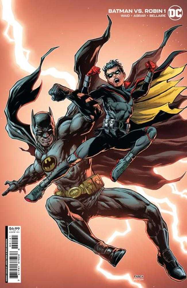 Batman vs Robin #1 (Of 5) Cover D Jason Fabok Card Stock Variant | Dragon's Lair Comics and Fantasy Houston TX