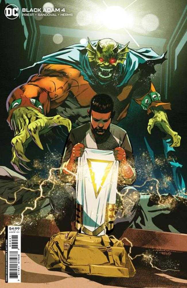 Black Adam #4 Cover B Rafa Sandoval Card Stock Variant | Dragon's Lair Comics and Fantasy Houston TX