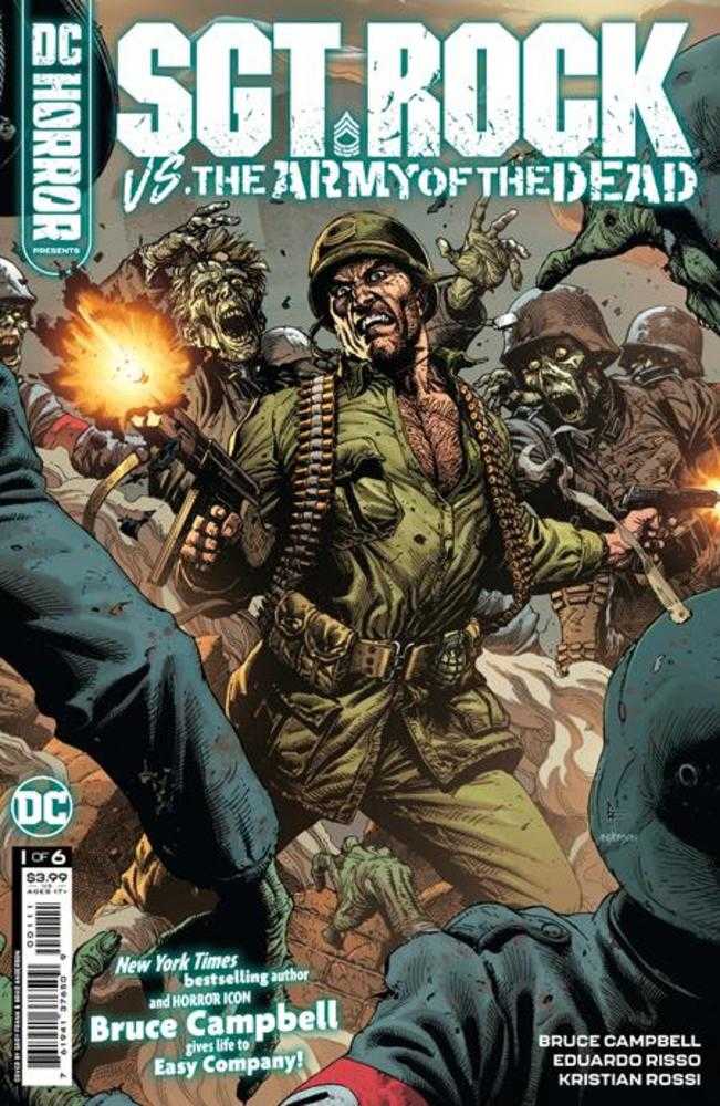 DC Horror Presents Sgt Rock vs The Army Of The Dead #1 (Of 6) Cover A Gary Frank (Mature) | Dragon's Lair Comics and Fantasy Houston TX