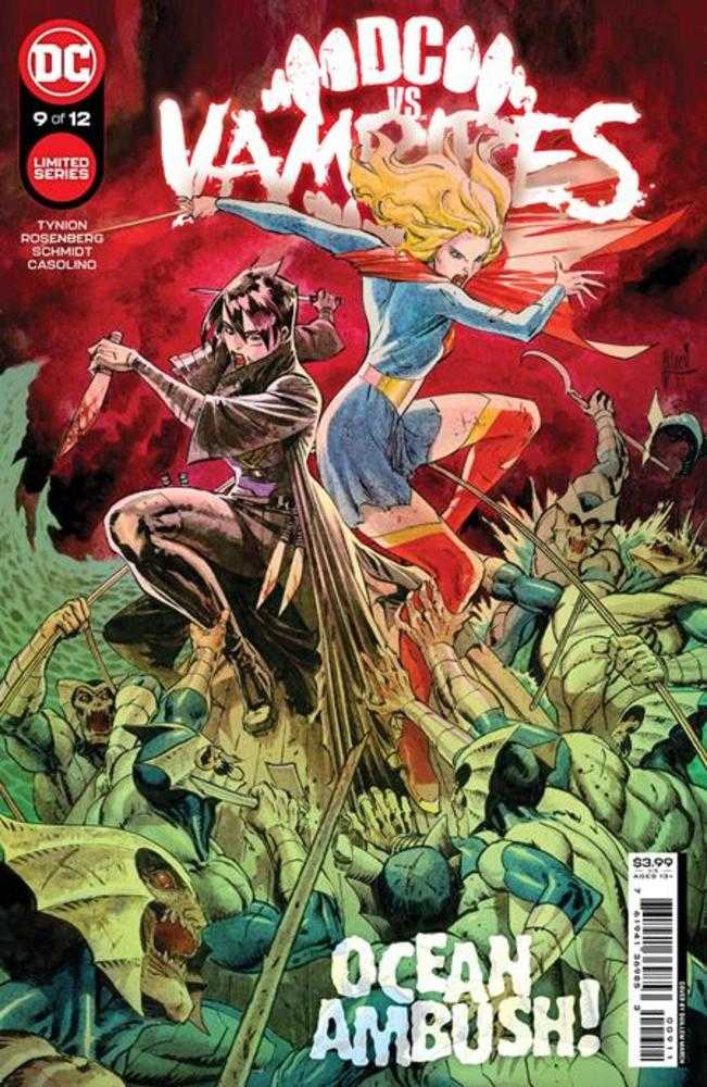 DC vs Vampires #9 (Of 12) Cover A Guillem March | Dragon's Lair Comics and Fantasy Houston TX