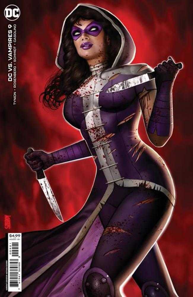 DC vs Vampires #9 (Of 12) Cover B Nathan Szerdy Card Stock Variant | Dragon's Lair Comics and Fantasy Houston TX