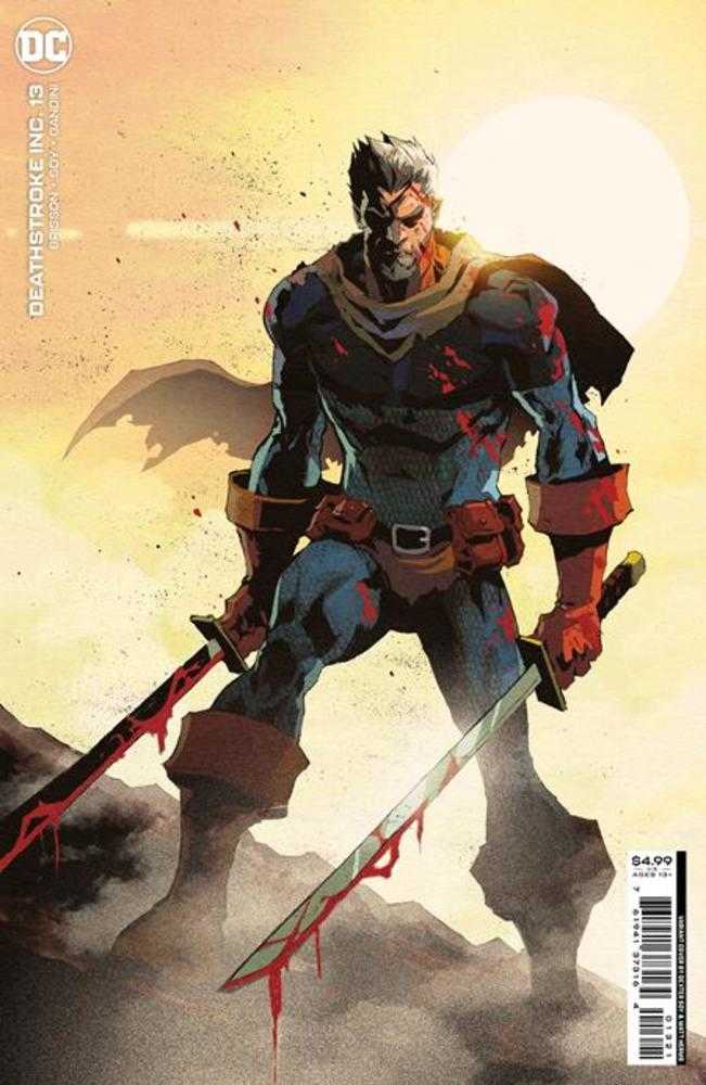 Deathstroke Inc #13 Cover B Dexter Soy Card Stock Variant | Dragon's Lair Comics and Fantasy Houston TX