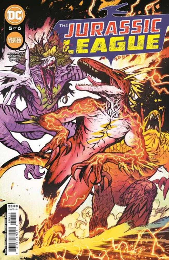 Jurassic League #5 (Of 6) Cover A Daniel Warren Johnson | Dragon's Lair Comics and Fantasy Houston TX