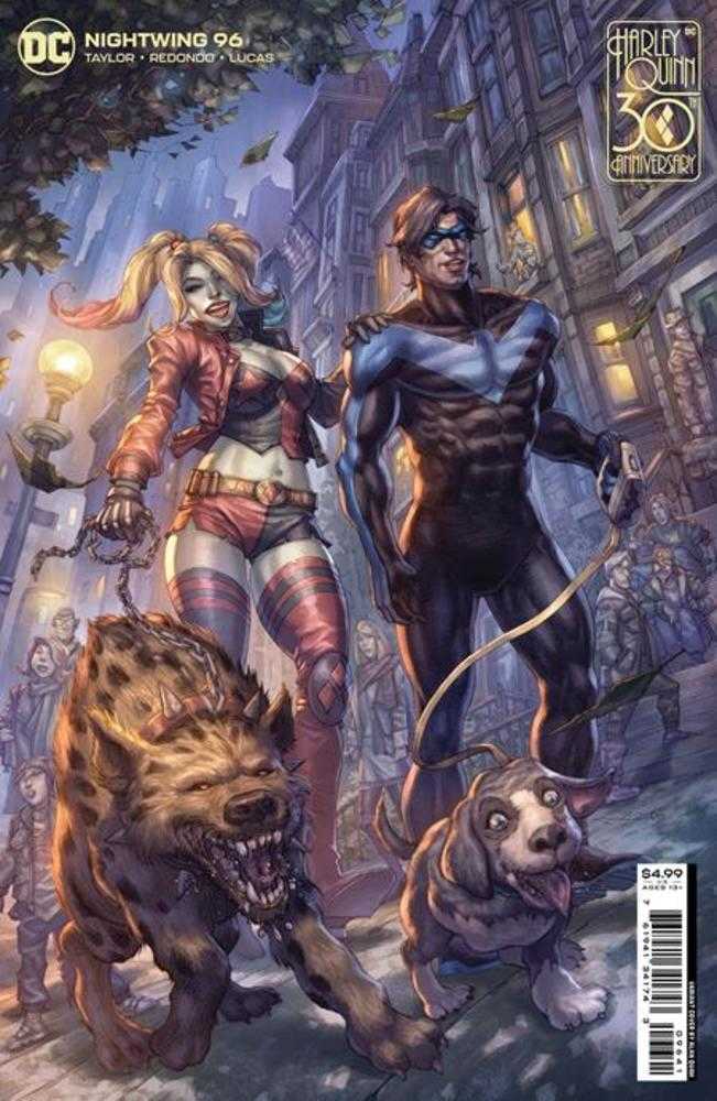 Nightwing #96 Cover C Alan Quah Harley Quinn 30th Anniversary Card Stock Variant | Dragon's Lair Comics and Fantasy Houston TX