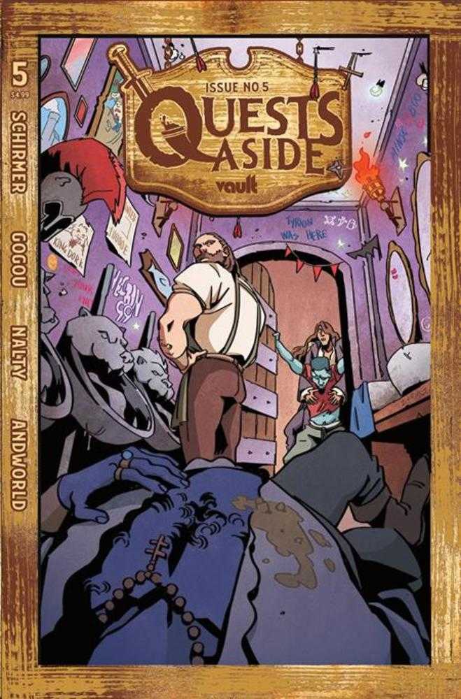 Quests Aside #5 Cover A Elena Gogou | Dragon's Lair Comics and Fantasy Houston TX