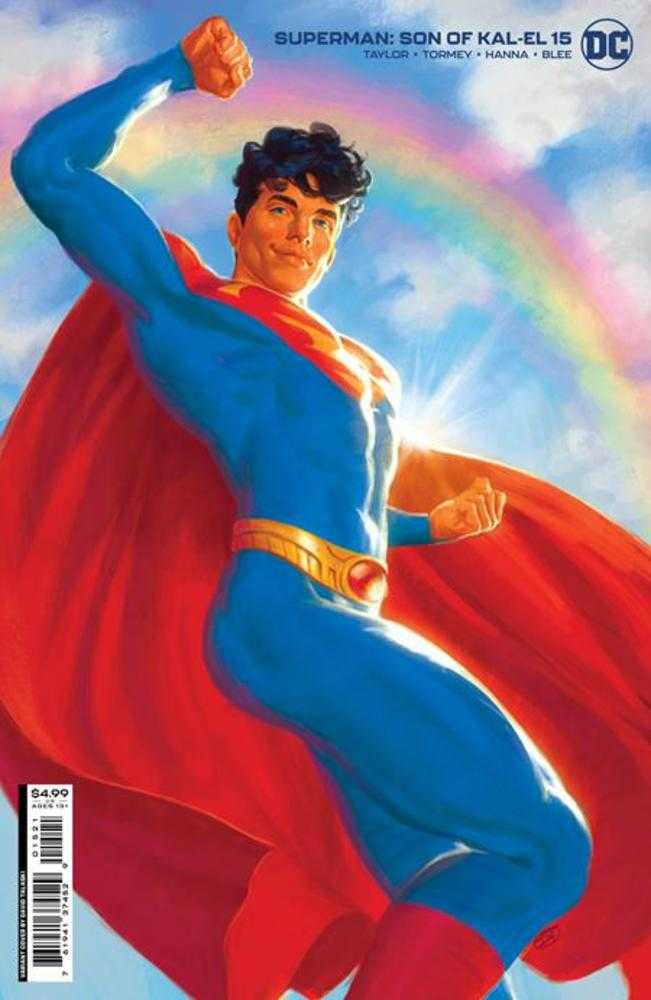 Superman Son Of Kal-El #15 Cover B David Talaski Card Stock Variant | Dragon's Lair Comics and Fantasy Houston TX