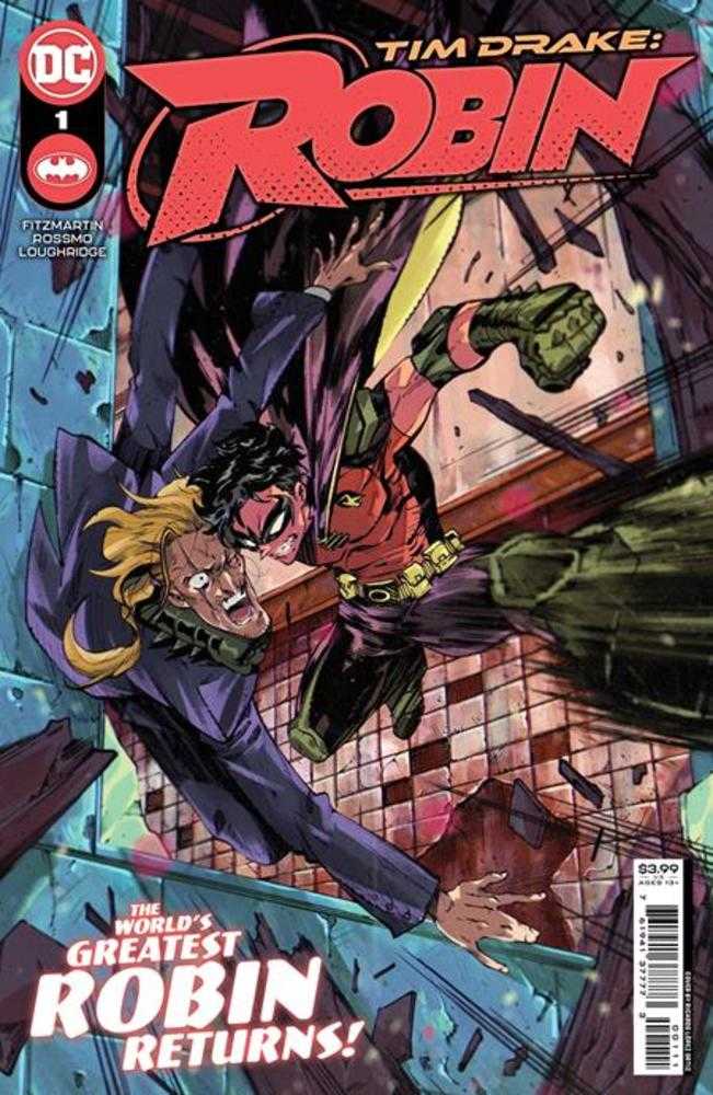 Tim Drake Robin #1 Cover A Ricardo Lopez Ortiz | Dragon's Lair Comics and Fantasy Houston TX