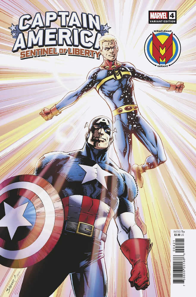 Captain America Sentinel Of Liberty #4 Bagley Miracleman Variant | Dragon's Lair Comics and Fantasy Houston TX