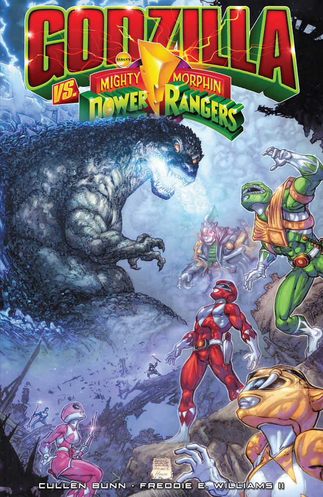 Godzilla vs Mmpr TPB | Dragon's Lair Comics and Fantasy Houston TX