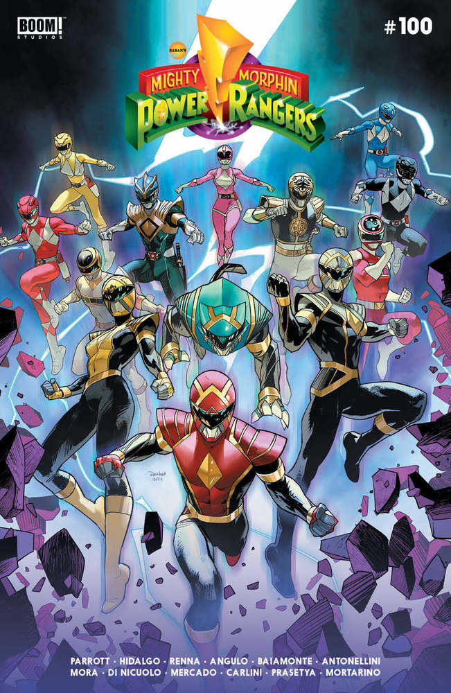 Mighty Morphin Power Rangers #100 Cover A Mora | Dragon's Lair Comics and Fantasy Houston TX