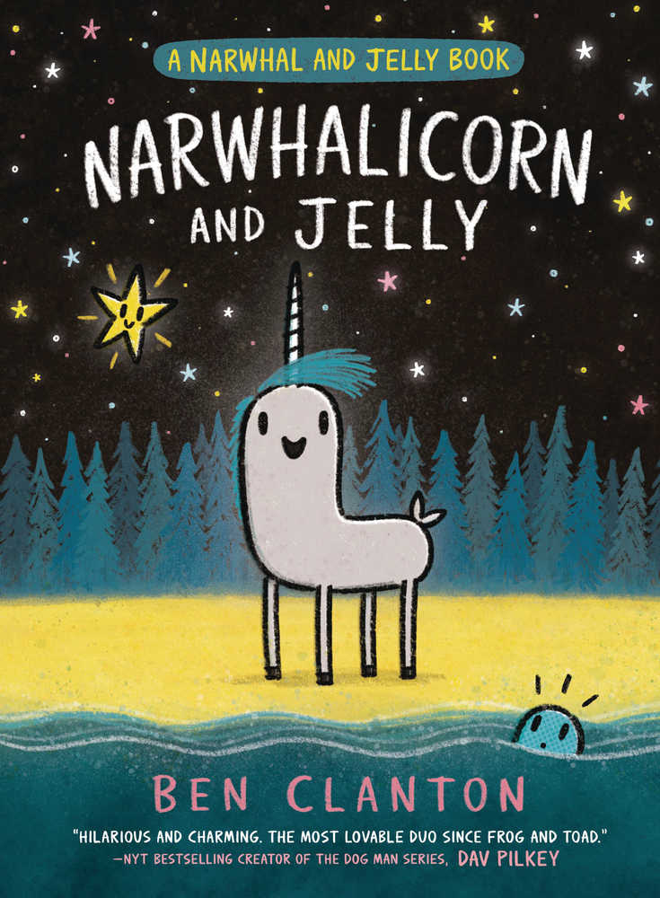 Narwhal & Jelly Hardcover Graphic Novel Volume 07 Narwhalicorn And Jelly | Dragon's Lair Comics and Fantasy Houston TX