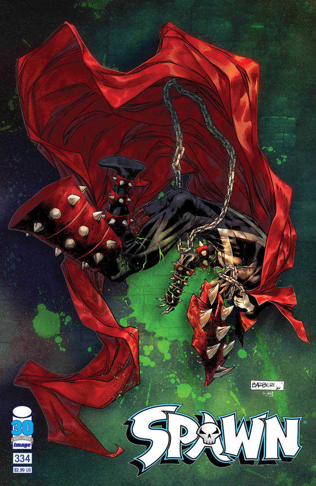 Spawn #334 Cover B Barberi | Dragon's Lair Comics and Fantasy Houston TX