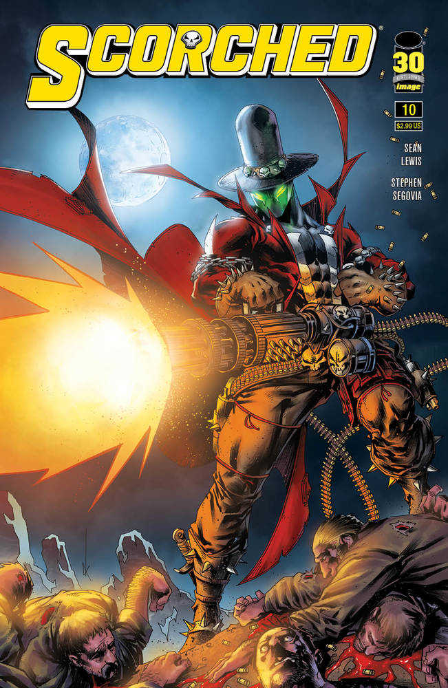 Spawn Scorched #10 Cover B Keane | Dragon's Lair Comics and Fantasy Houston TX