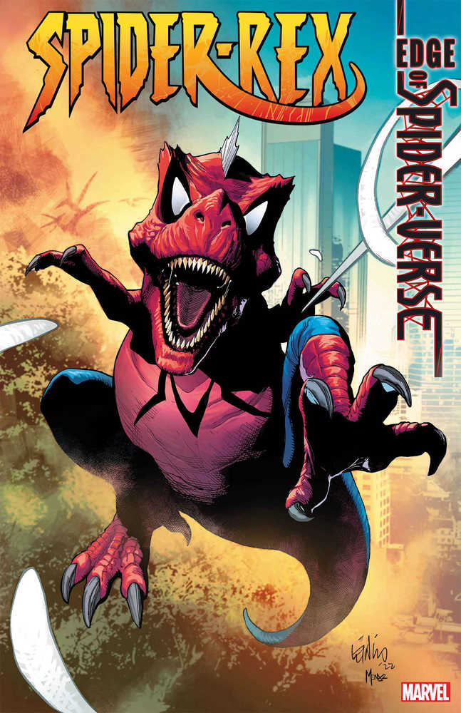 Edge Of Spider-Verse #1 (Of 5) Yu Spider-Rex Variant | Dragon's Lair Comics and Fantasy Houston TX