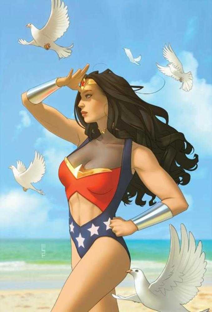 Wonder Woman #790 Cover C W Scott Forbes Swimsuit Card Stock Variant | Dragon's Lair Comics and Fantasy Houston TX