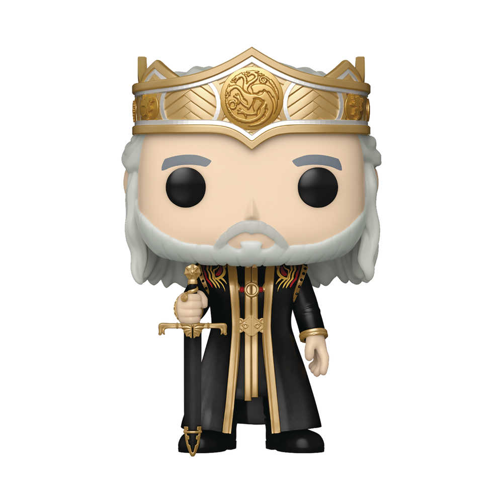 Pop TV Got House Of Dragons Viserys Targaryen Vinyl Figure | Dragon's Lair Comics and Fantasy Houston TX