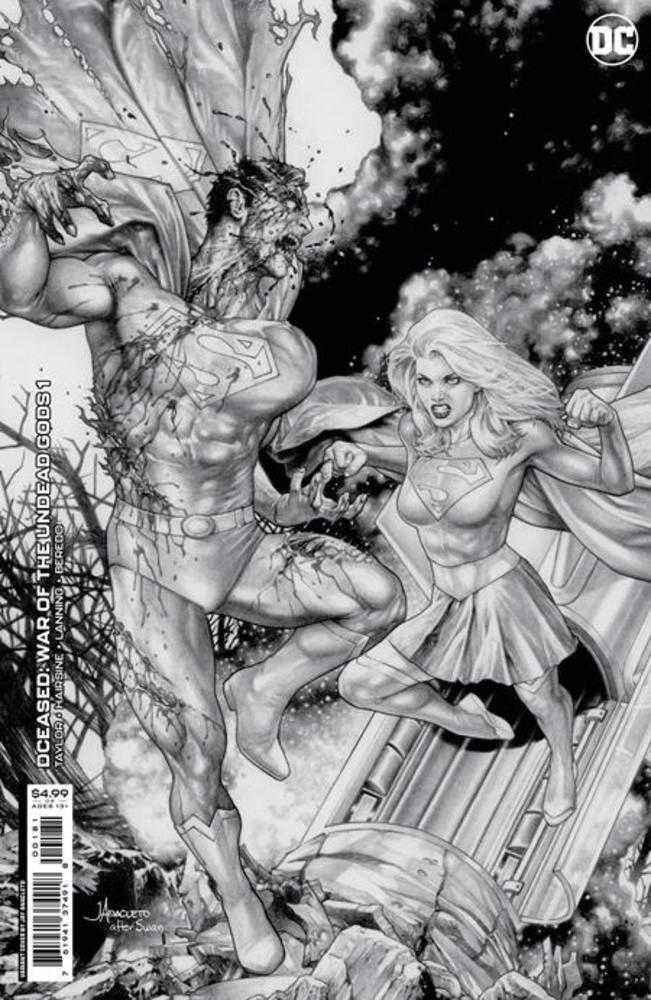 Dceased War Of The Undead Gods #1 (Of 8) Cover H Jay Anacleto Card Stock Variant | Dragon's Lair Comics and Fantasy Houston TX