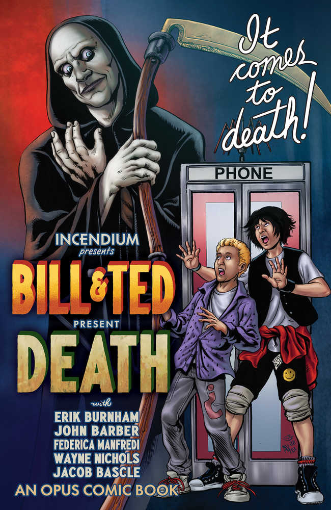 Bill & Ted Present Death One Shot Cover B 5 Copy Variant Edition Monster | Dragon's Lair Comics and Fantasy Houston TX